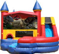 Jurassic Park- 4n1 Curvy Slide Combo Jurassic Park- 4n1 Curvy Slide Combo