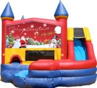 Merry Christmas- 4n1 Curvy Slide Combo Merry Christmas- 4n1 Curvy Slide Combo