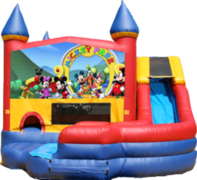 Mickey Park- 4n1 Curvy Slide Combo Mickey Park- 4n1 Curvy Slide Combo