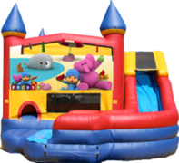 Pocoyo- 4n1 Curvy Slide Combo Pocoyo- 4n1 Curvy Slide Combo