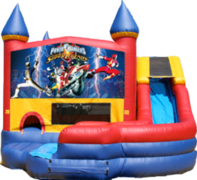 Power Rangers- 4n1 Curvy Slide Combo Power Rangers- 4n1 Curvy Slide Combo