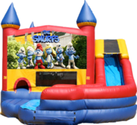 Smurfs- 4n1 Curvy Slide Combo Smurfs- 4n1 Curvy Slide Combo