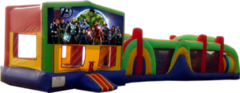Avengers Movie- 53' Obstacle Bouncer Combo Avengers Movie- 53' Obstacle Bouncer Combo