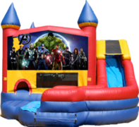 Avengers Movie- 4n1 Curvy Slide Combo Avengers Movie- 4n1 Curvy Slide Combo