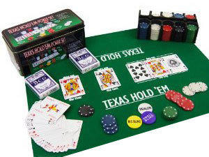 texas holdem cards and poker chips