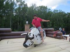 Mechanical Bull and Wipeout Game Mechanical Bull and Wipeout Game