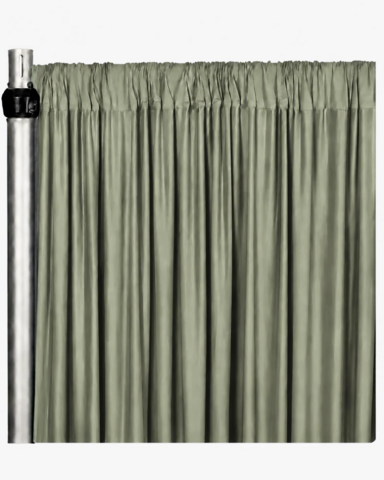 Spandex Backdrop Curtain - Willow Green Spandex Backdrop Curtain - Willow Green