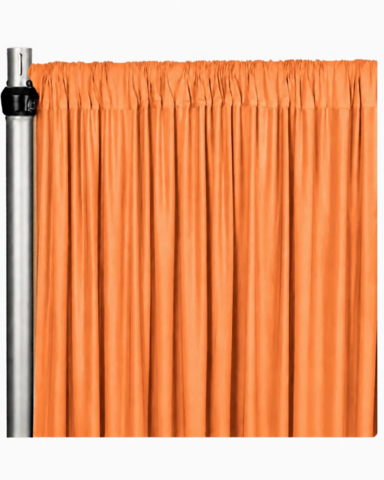 Spandex Backdrop Curtain - Orange Spandex Backdrop Curtain - Orange