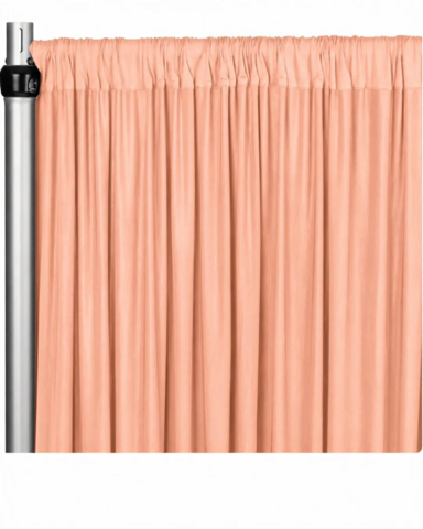 Spandex Backdrop Curtain - Peach Spandex Backdrop Curtain - Peach