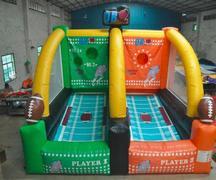 Double Football Toss Double Football Toss