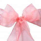 coral organza sash coral organza sash