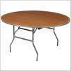 Round Wooden Table 5' or 60 inch