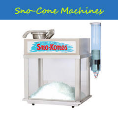 Snow Cone Machine With RED Syrup