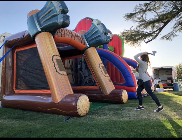 Axe Throwing Inflatable Axe Throwing Inflatable