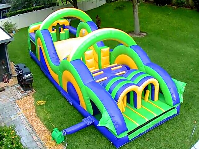 40ft Radical Run (Dual Race Lane Obstacle Course) 40ft Radical Run (Dual Race Lane Obstacle Course)