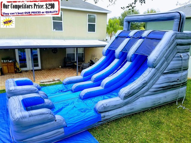 Hydra 2.0 (16ft X 30ft Dual Lane Water Slide) Hydra 2.0 (16ft X 30ft Dual Lane Water Slide)