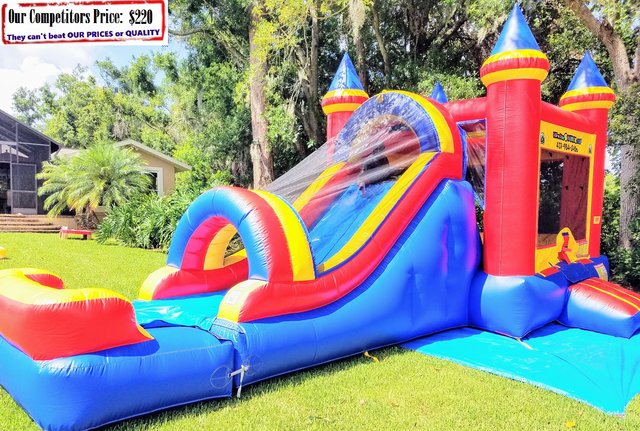 King Castle (Bounce House Slide Combo & Safety Bumper) King Castle (Bounce House Slide Combo & Safety Bumper)