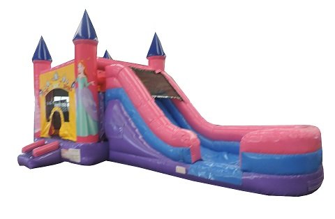 Princess Castle & Slide (Bounce House Slide & Hoop Combo) Princess Castle & Slide (Bounce House Slide & Hoop Combo)