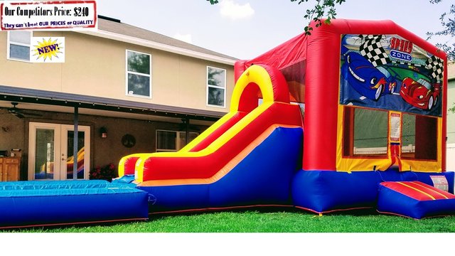 Speed Zone Theme (Water Slide Combo with Pool) Speed Zone Theme (Water Slide Combo with Pool)