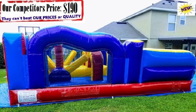 EXTREME-2 (22ft Dual Race Lane Obstacle Course) EXTREME-2 (22ft Dual Race Lane Obstacle Course)