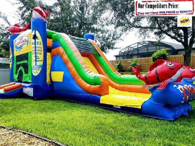 Big Kahuna (Water Slide Combo with Pool & Basketball Hoop) Big Kahuna (Water Slide Combo with Pool & Basketball Hoop)