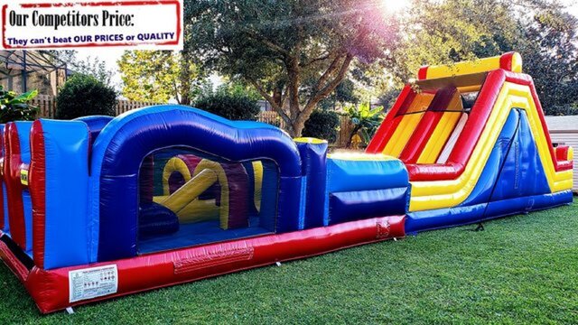 TITAN (55ft Dual Race Lane Obstacle Course) TITAN (55ft Dual Race Lane Obstacle Course)