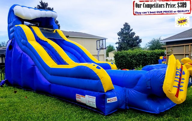 WIPE OUT (19ft X 40ft GIANT Water Slide) WIPE OUT (19ft X 40ft GIANT Water Slide)