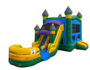 Castle Combo - 6ft Dual Lane Slide