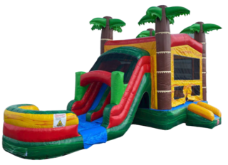 Island Combo - 6ft Dual Lane Slide