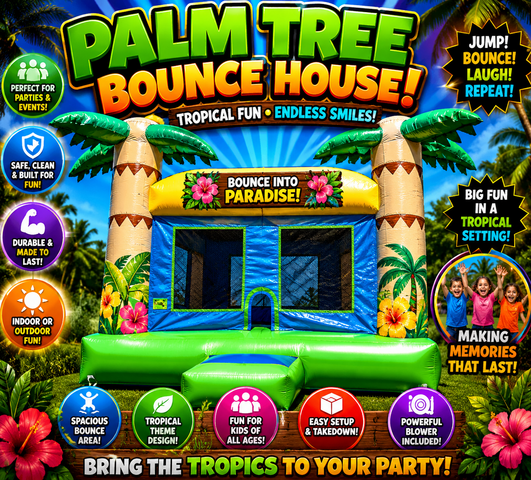 Palm Tree Bounce House Palm Tree Bounce House