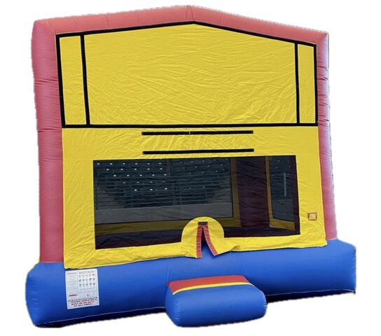 Multi Color Modular Bounce House 15x15 Multi Color Modular Bounce House 15x15