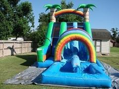 18ft Double Funnel Tunnel w Pool