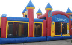 Triple Play Obstacle Bounce House Dry2