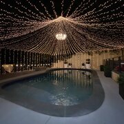 Industrial Lighted Tents 