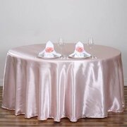 Round Satin Tablecloths