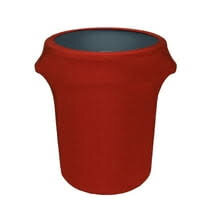 Trash Can With Red Spandex 