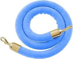 Gold Baby Blue Rope 