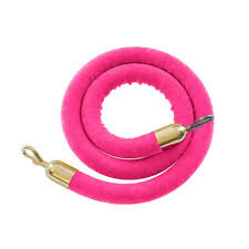 Gold Hot Pink Rope 