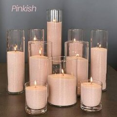 Pink Sand Candles 50pc