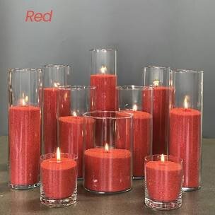 Red Sand Candles 250pc