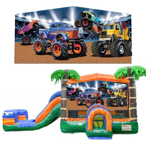 Tropic Monster Trucks Wet/Dry Combo Tropic Monster Trucks Wet/Dry Combo