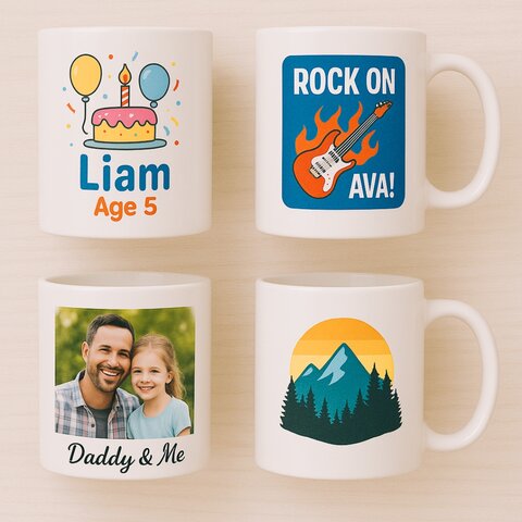 Personalized 11oz Ceramic Mug Personalized 11oz Ceramic Mug
