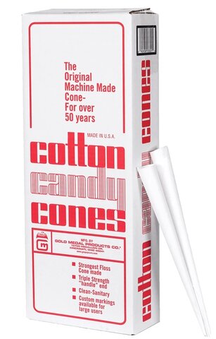 Cotton Candy Floss Cone 25 ct Cotton Candy Floss Cone 25 ct