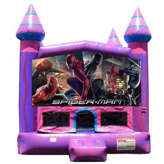 Spiderman Princess Bounce House