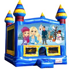 Jolly Winter Wonderland Bounce House