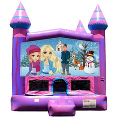 Winter Wonderland Princess Bounce House