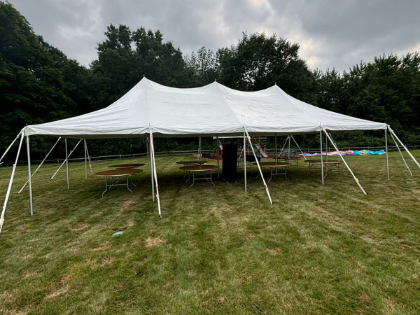 20x40 Pole Tent Package (Seats 64) 20x40 Pole Tent Package (Seats 64)
