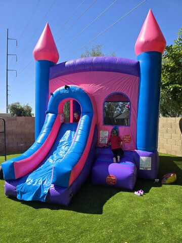 Enchanted Castle with Slide Enchanted Castle with Slide