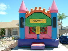 Pink Bouncy Castle 13x13 Pink Bouncy Castle 13x13