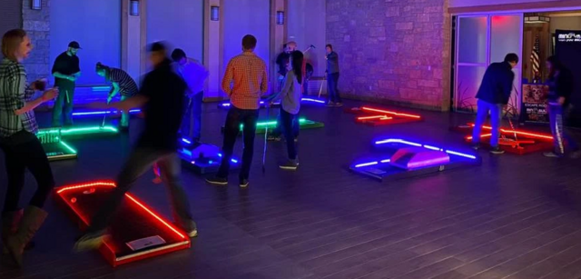 6 Hole LED Mini Golf 6 Hole LED Mini Golf